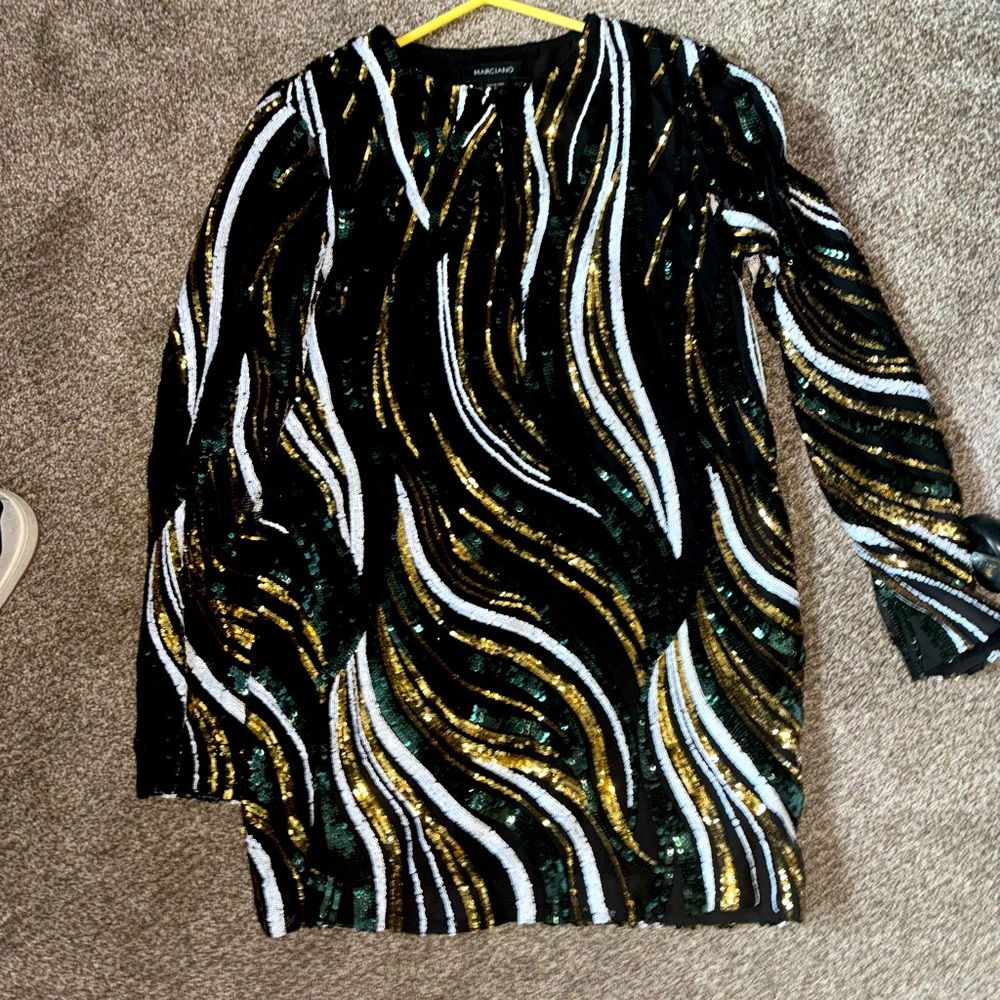 Marciano sequin dress